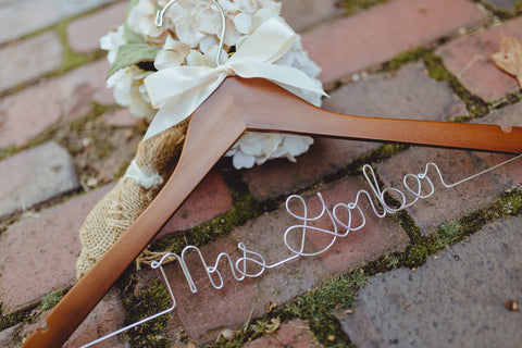 Personalized Bridal Hanger