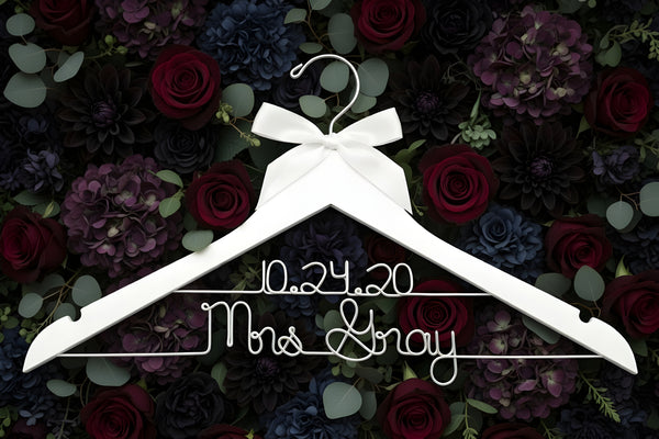 Personalized Bridal Hanger
