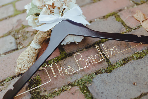 Personalized Bridal Hanger