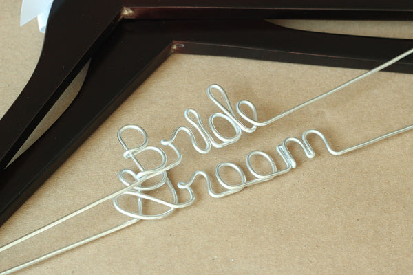 Bride and Groom Hangers 2 Pack