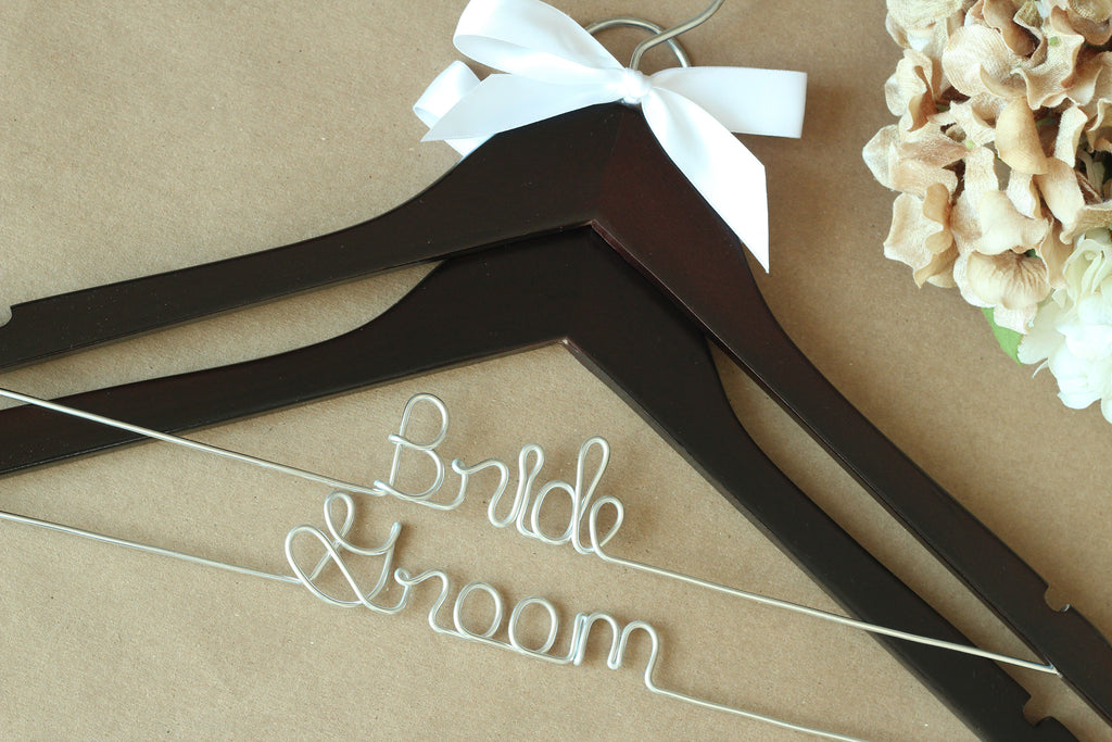 Bride and Groom Hangers 2 Pack