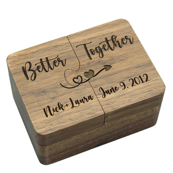 Puzzle Ring Box - Better Together