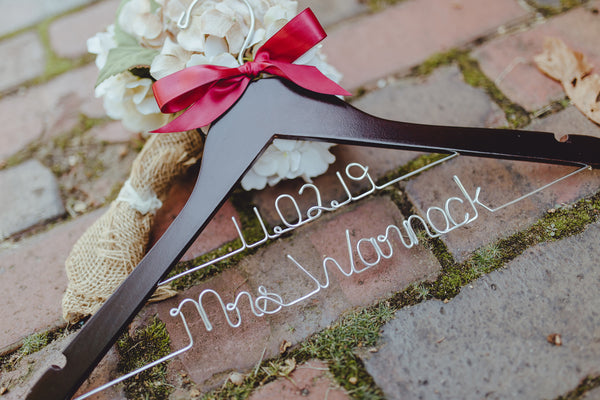 Personalized Bridal Hanger