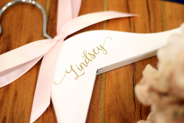 Personalized Decals Bridal Hanger