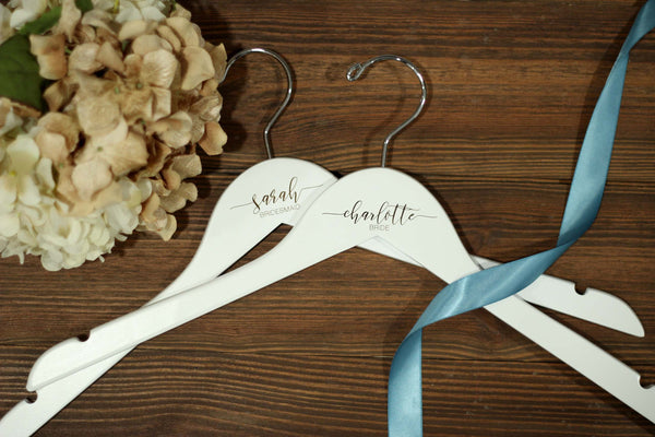 Personalized Engraved Bridal Hanger